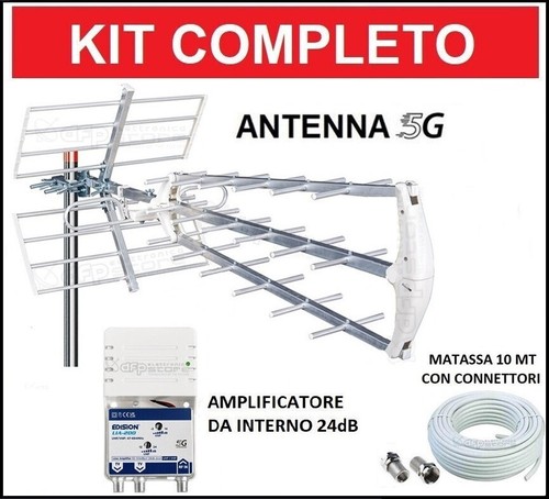Kit antenna amplificata - kit, tv