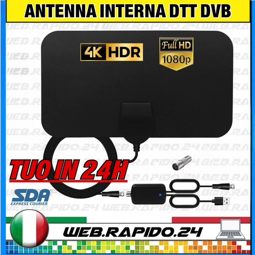 Antenna interna amplificata - antenna, tv